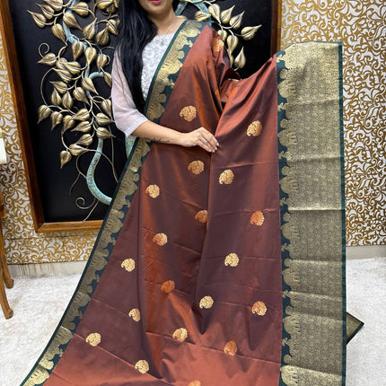 Premium Kanchi Gold Zari