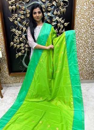 Retta Patta Border Silk