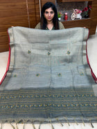 Linen With French Knot