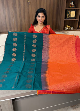Border Less Kanchi Silk