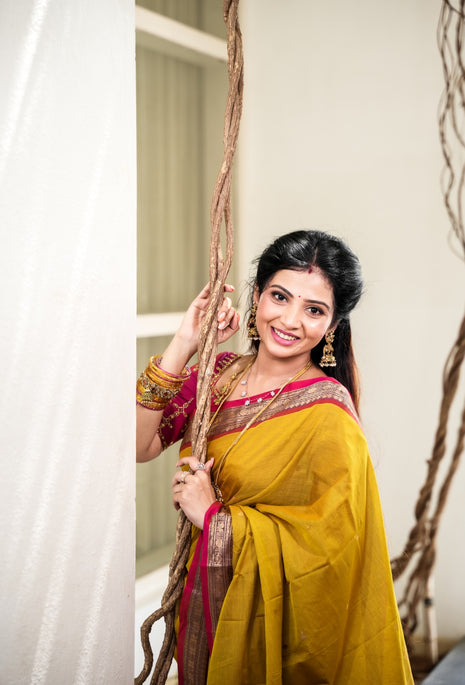 Mercerised Pure Chettinad Cotton