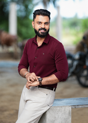 Shirt Full Sleeve (Regal Maroon)