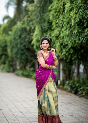 Lehenga is Free Size (Semi Stitched )