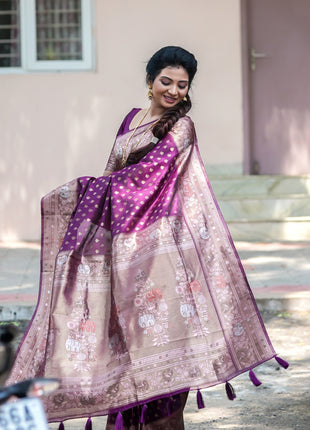 Mulberry Saree