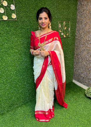 Retta Patta Border Silk