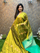 Border Less Kanchi Silk