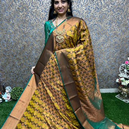 3D Kanchi Silk