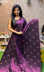 Border Less Kanchi Silk