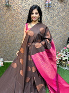 Border Less Kanchi Silk